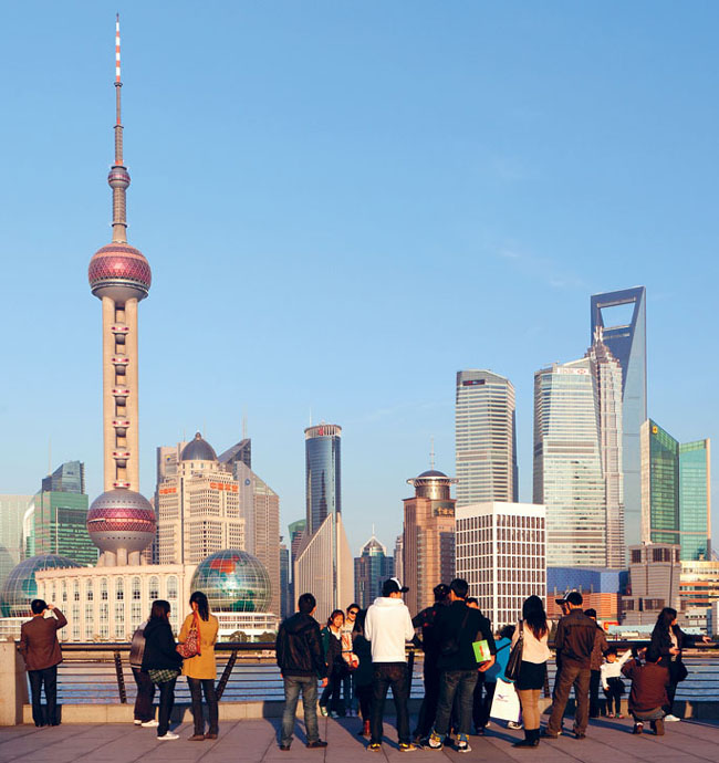 View across to Pudong from the Bund DAN HERRICK GETTY IMAGES Yangzi River - photo 9