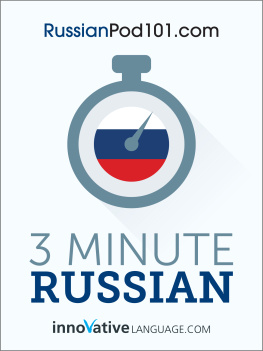 coll. 3-Minute Russian: 25 Lesson Series