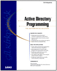 title Active Directory Programming author Kirkpatrick Gil - photo 1