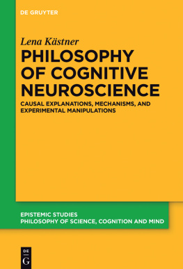 Lena Kästner - Philosophy of Cognitive Neuroscience