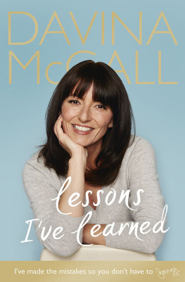 Davina McCall - Lessons I’ve Learned