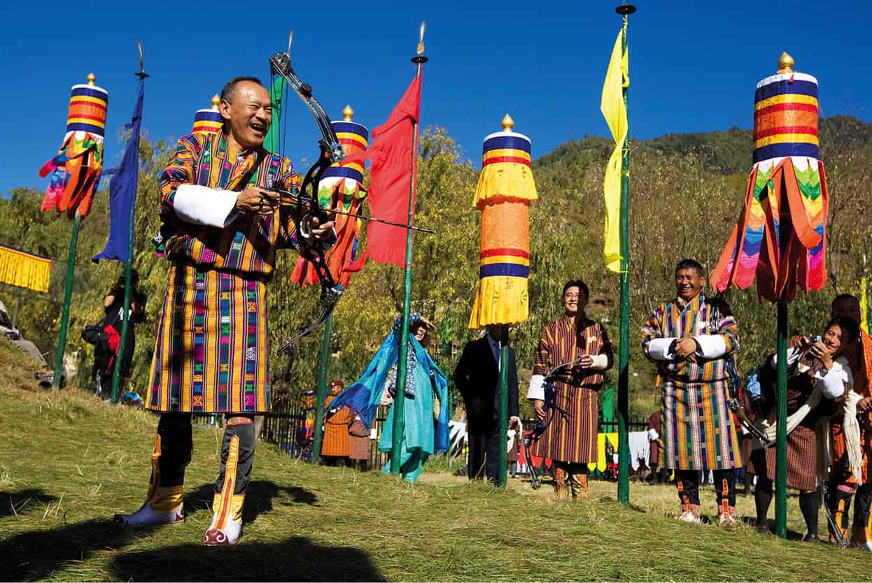 Top Attraction 9 Getty Images Archery The national sport practised by men in - photo 12