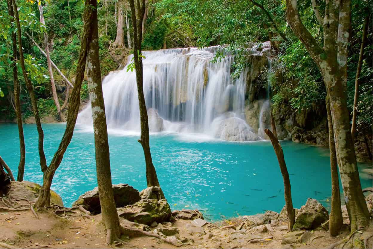 Erawan Falls Climb the seven tiers to the top of this most famous of - photo 11