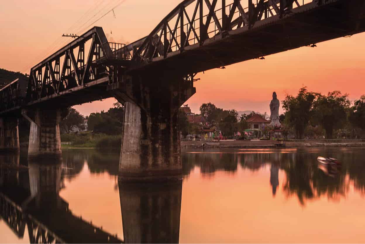 The Bridge over the River Kwai In one of the most scenic parts of Thailand - photo 13