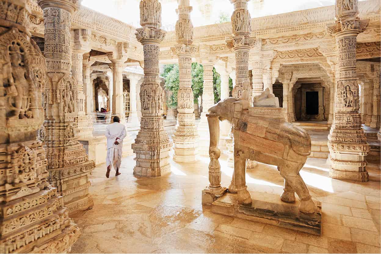 Ranakpur Temples Exquisite cluster of Jain temples hidden deep in the wooded - photo 8