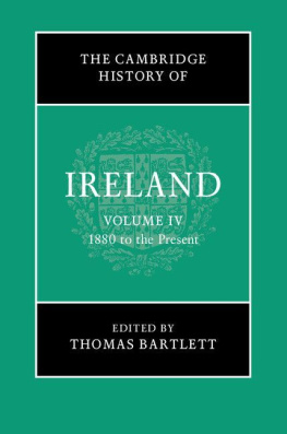 Thomas Bartlett - The Cambridge History of Ireland