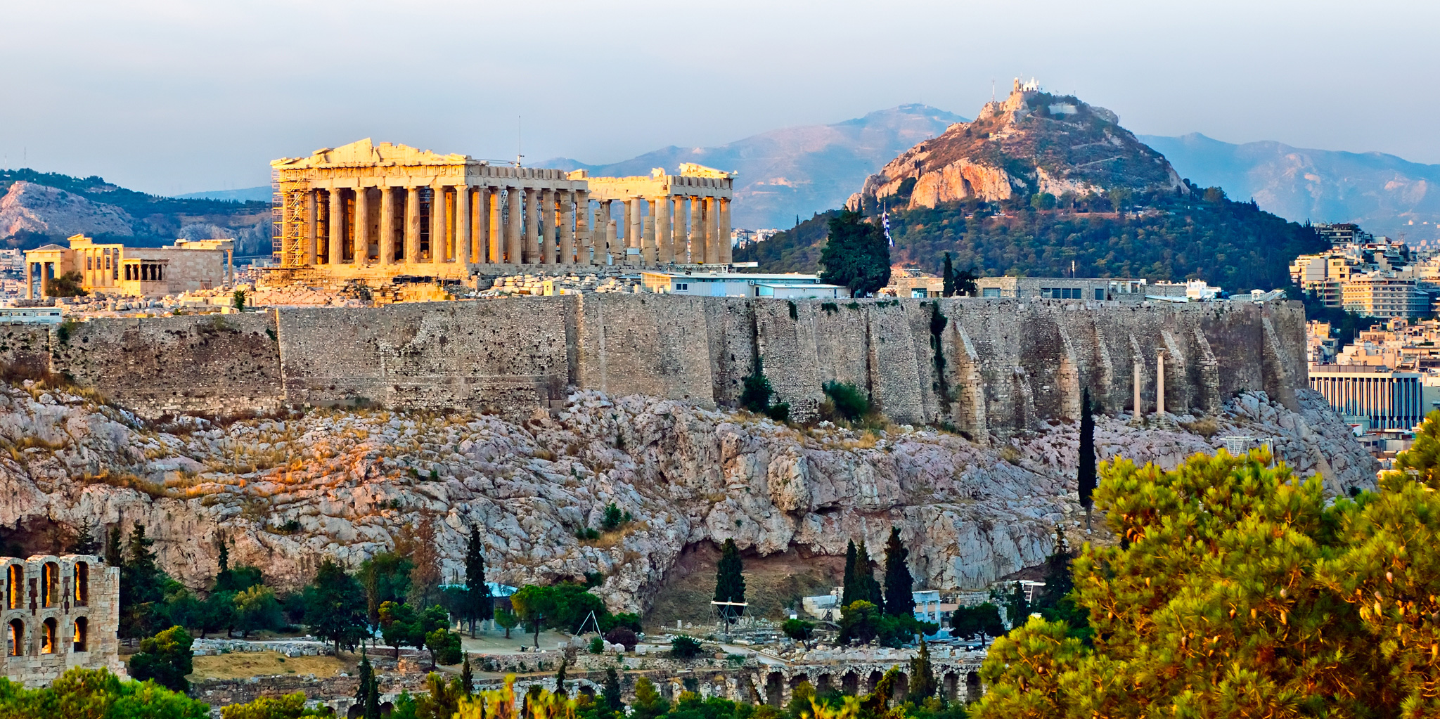 Acropolis Rock Temple of Athena Nike Victory There has been a temple to a - photo 17