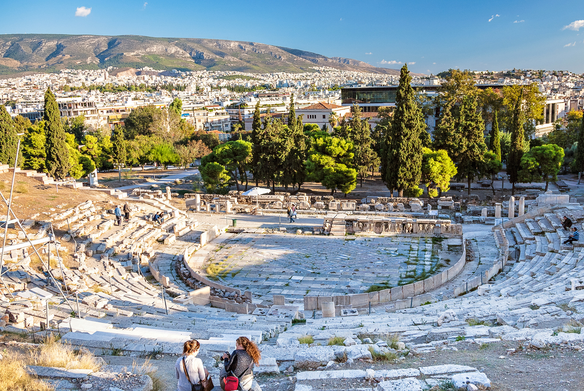 Dionysus Theatre THE ACROPOLIS IN LATER TIMES In the 5th century AD the - photo 22