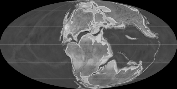 Late Jurassic Period ca 150 million years ago World Maps of the Prehistoric - photo 4