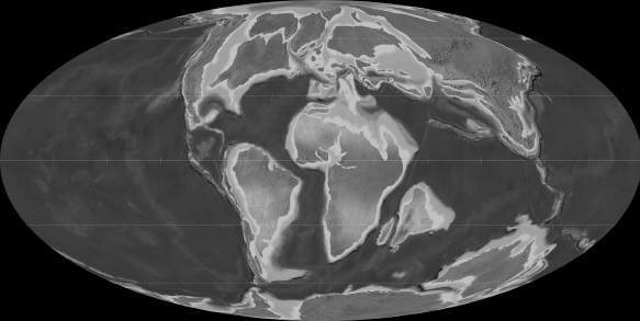 Late Cretaceous Period ca 80 million years ago World Maps of the Prehistoric - photo 5