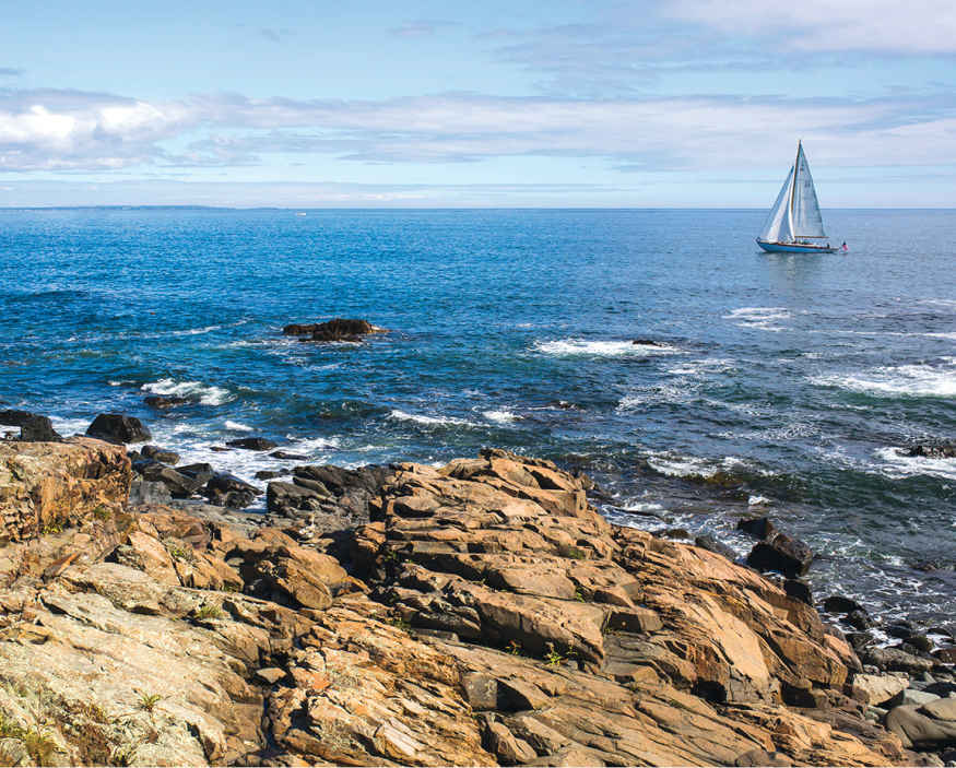 Rocky headlands protect Ogunquits tiny Perkins Cove offering sweeping sea - photo 18