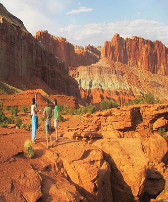 Panorama Point in Capitol Reef National Park the Fruita area of Capitol - photo 12