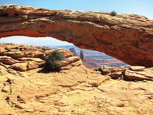 Mesa Arch in Canyonlands National Park Salt Lake City Temple finding your - photo 14
