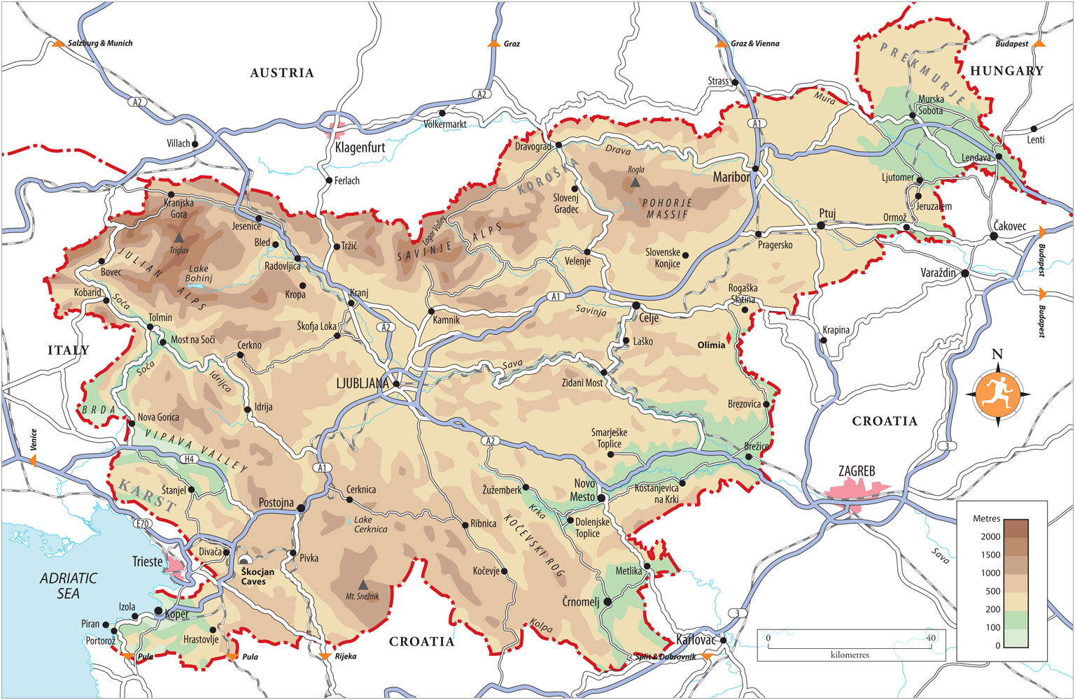 FACT FILE With an area of less than 21000 square kilometres roughly the size - photo 5