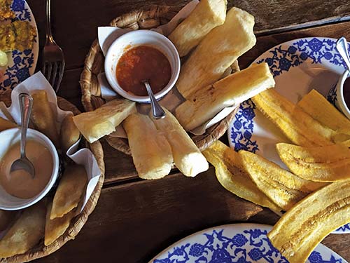 traditional Colombian snacks Bogot Sierra Nevada del Cocuy Idyllic - photo 8