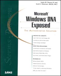 title Microsoft Windows DNA Exposed author Storms Louis W - photo 1