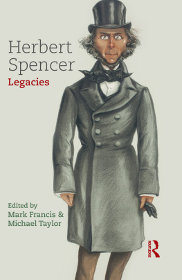 Mark Francis - Herbert Spencer: Legacies