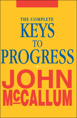 John McCallum - THE Complete Keys to Progress