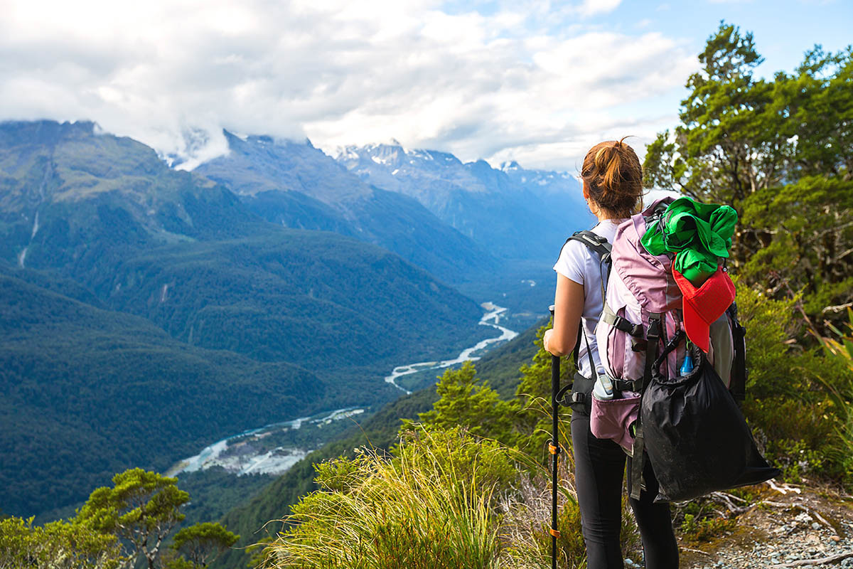 Hiker on the NARUEDOM YAEMPONGSASHUTTERSTOCK Week 1 Christchurch to Te - photo 5