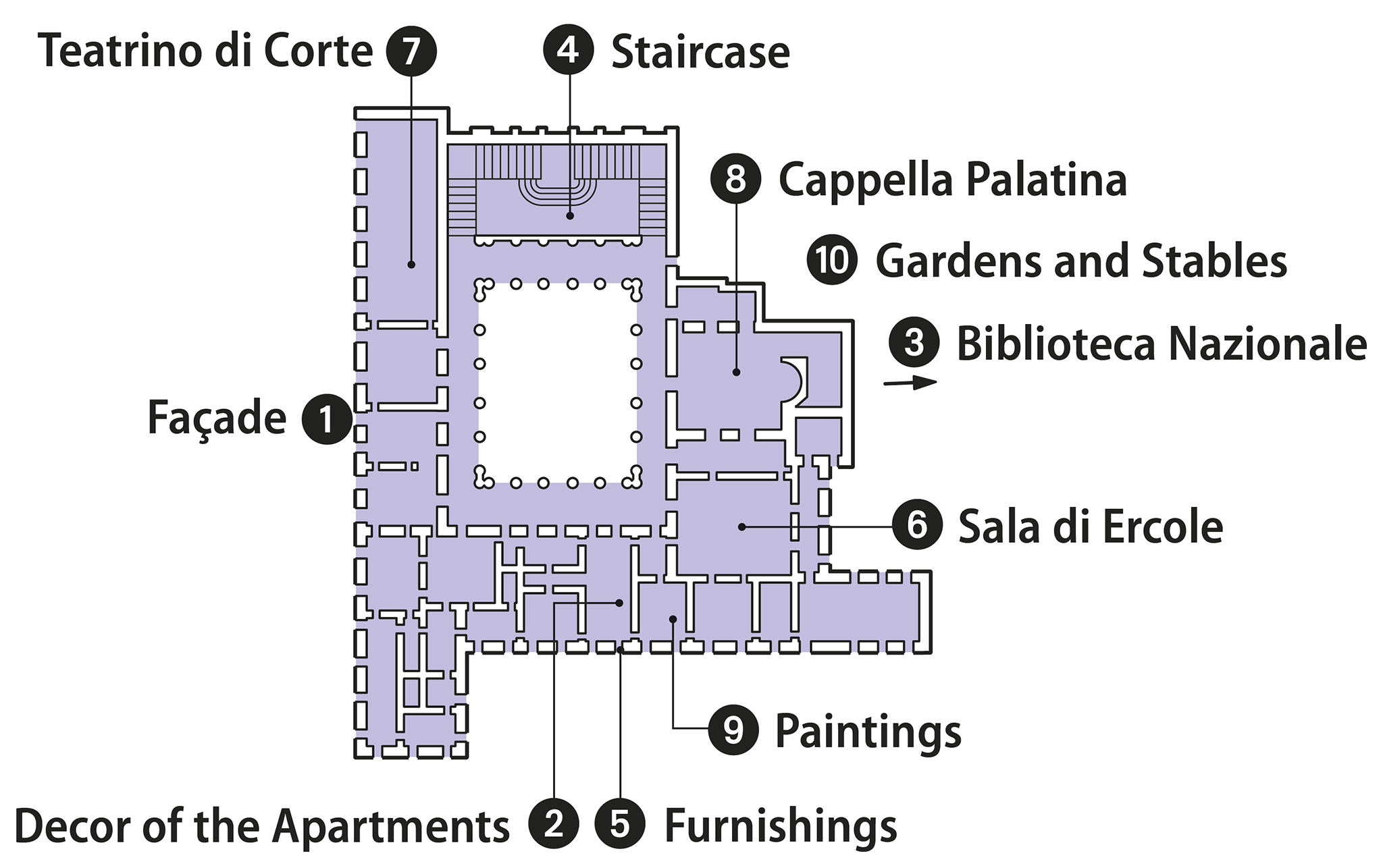 Faade Dominating the vast Piazza del Plebiscito the palaces late Renaissance - photo 14