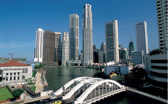 Singapores tallest skyscrapers are capped at 280 metres because of their - photo 17