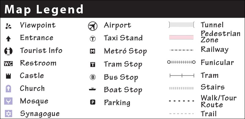 Use this legend to help you navigate the maps in this book Rick Steves - photo 14