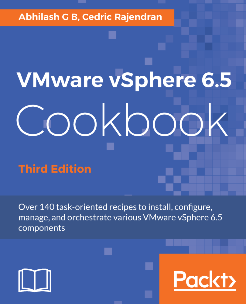 VMware vSphere 65 Cookbook Third Edition Over 140 task-oriented recipes - photo 1
