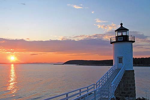 Robinson Point Light on Isle au Haut Tipping the northeastern corner of the - photo 12