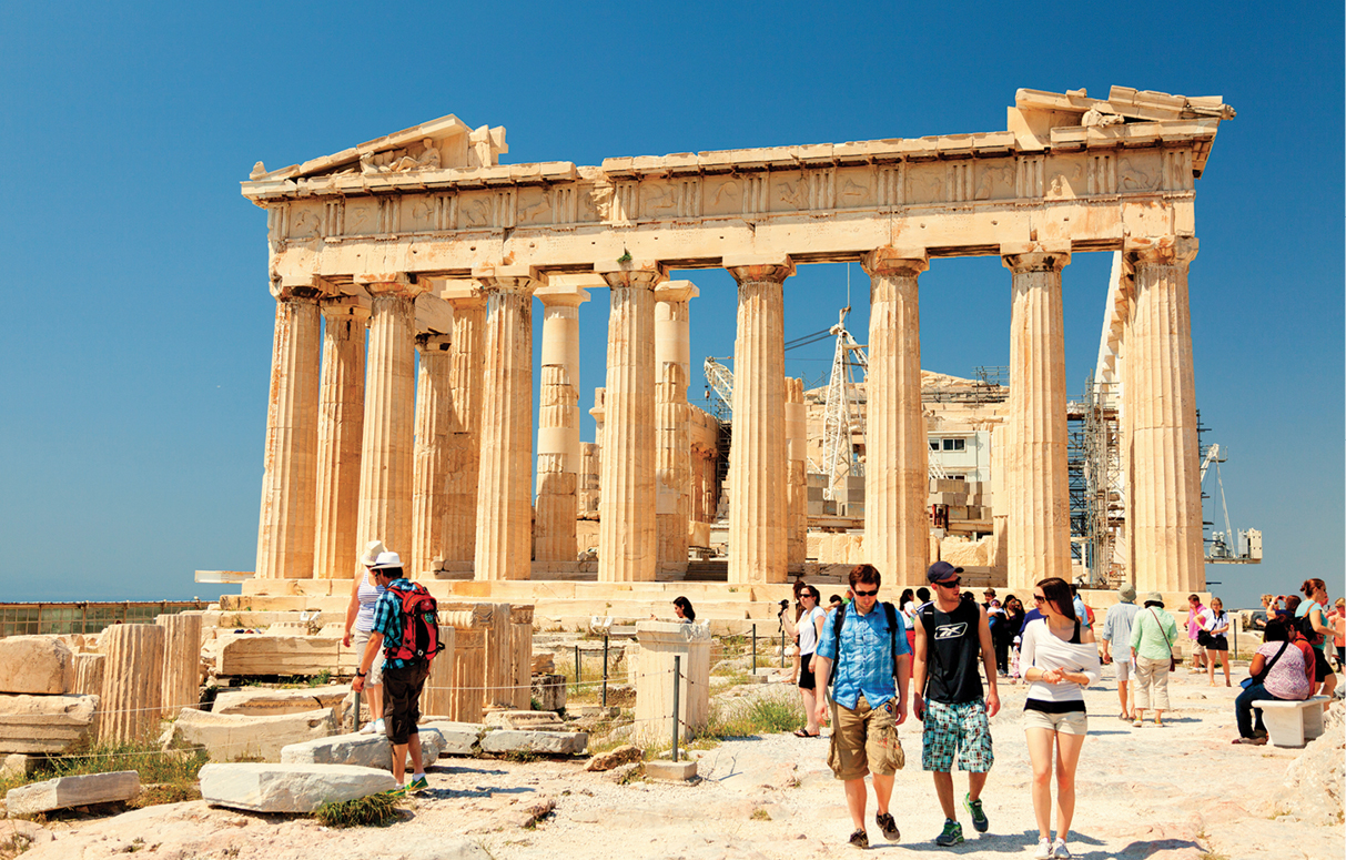 A sight for the ages Athens ancient high city the Acropolis The perfectly - photo 8