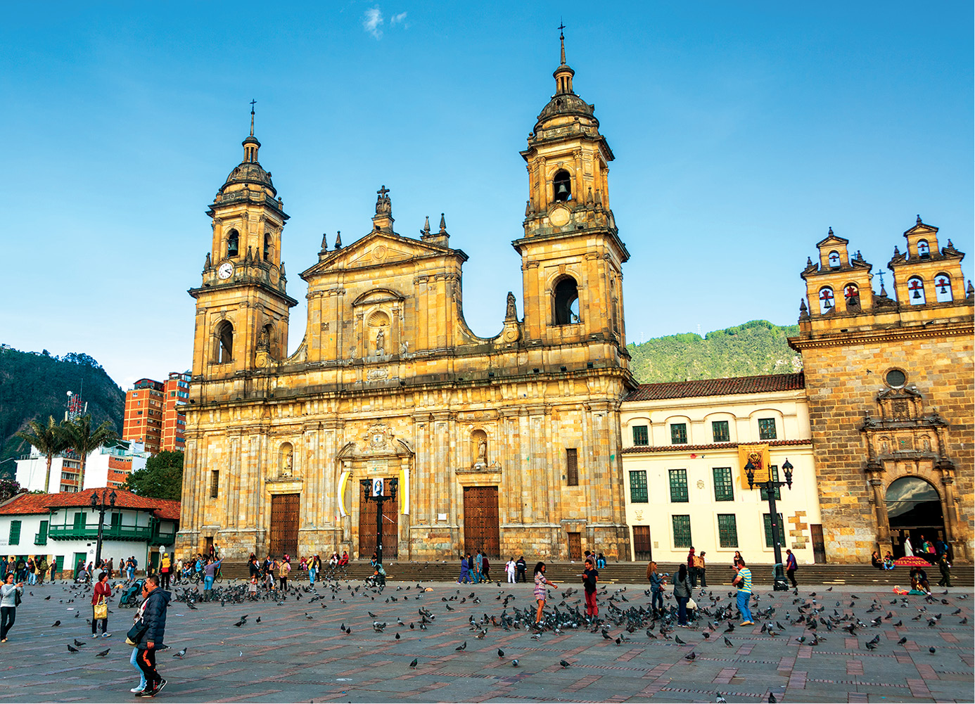 The cobblestone streets and centuries-old houses and churches around central - photo 13