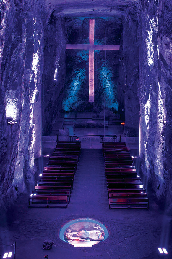 The Catedral de Sal an underground church built in a 500-year-old salt mine - photo 11