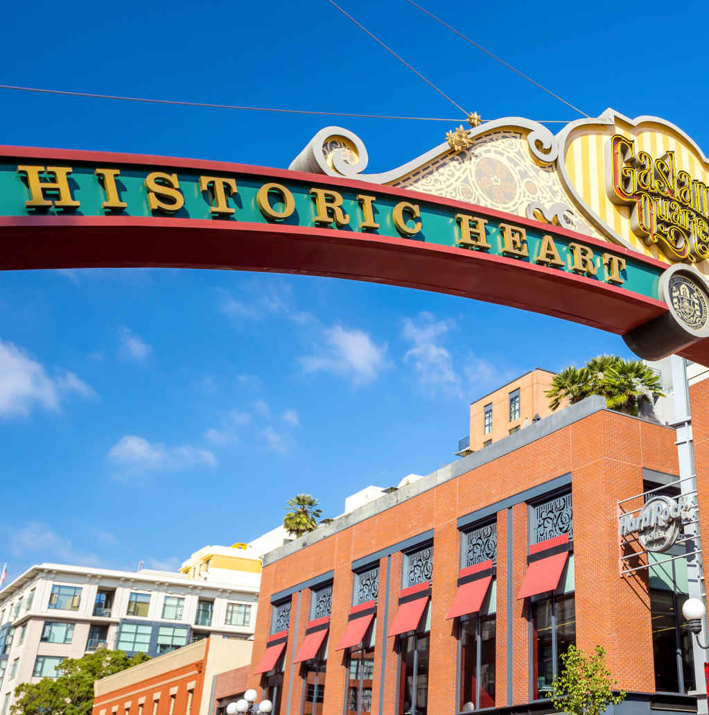 The Gaslamp Quarter is the most vibrant of San Diegos neighborhoods with a - photo 13