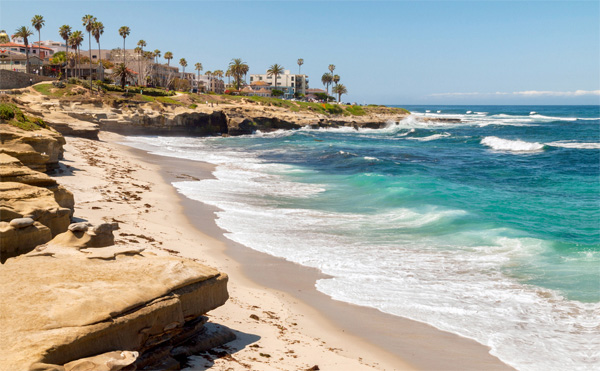 The idyllic beach at the waterfront area of Embarcadero Top 10 San Diego - photo 14