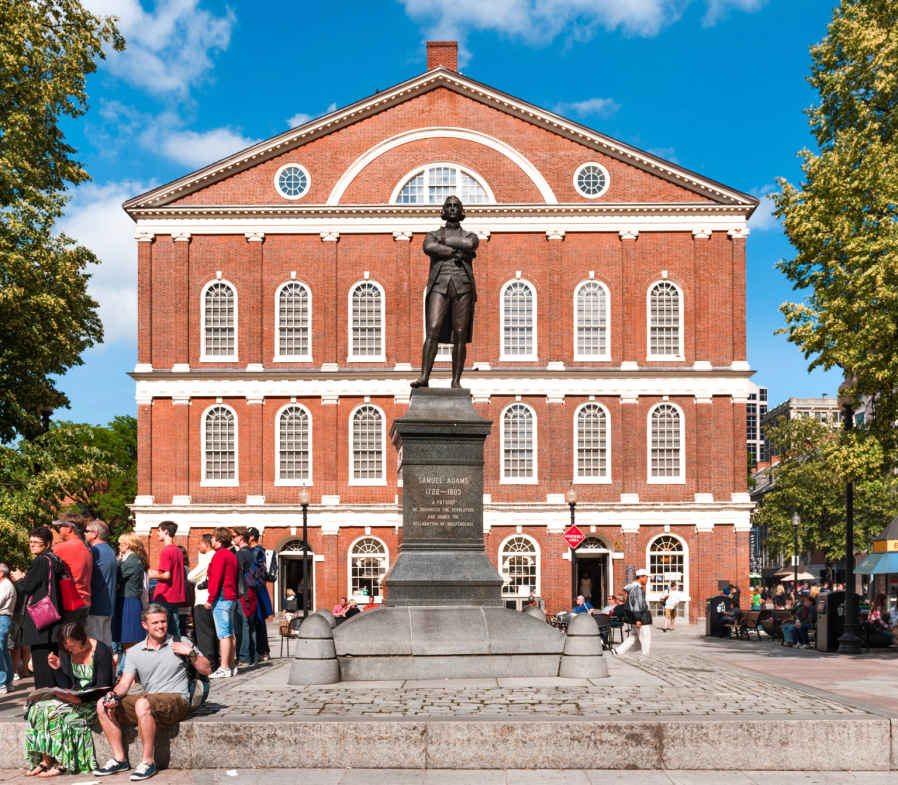 Bostons Faneuil Hall has served as a meeting hall and market since 1742 - photo 12