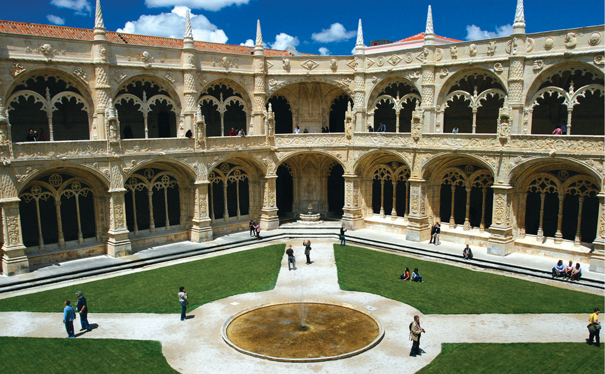 The Jernimos Monastery is a masterpiece of late Gothic Manueline - photo 14