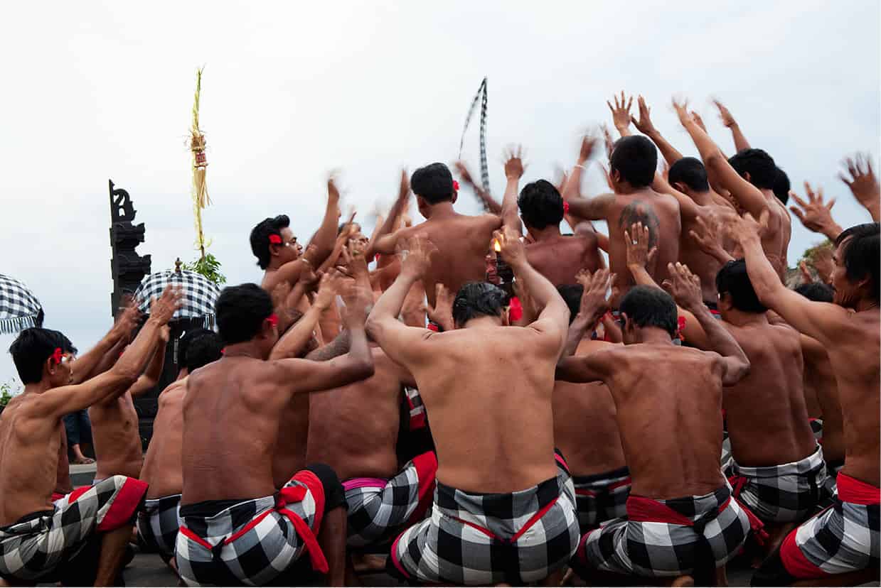 Dancing Kecak is one of Balis most dramatic all-male dances For more - photo 8