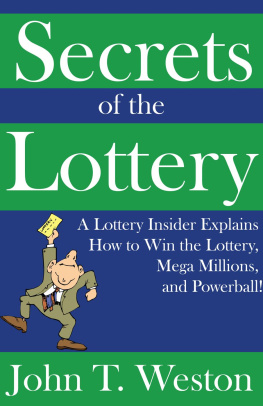 Weston - Secrets of the Lottery