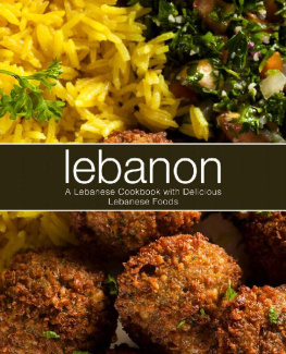 BookSumo Press Lebanon: A Lebanese Cookbook with Delicious Lebanese Food