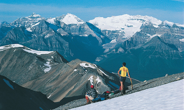 The Lake Louise skyline from Mount Richardson Left to right are mounts - photo 16