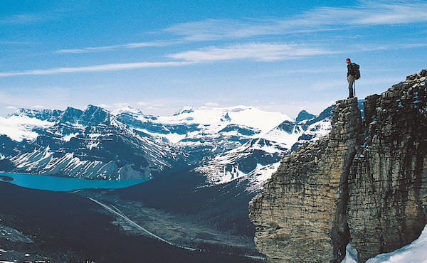 Observation Peak provides the perfect viewpoint for Bow Lake and the Wapta - photo 8