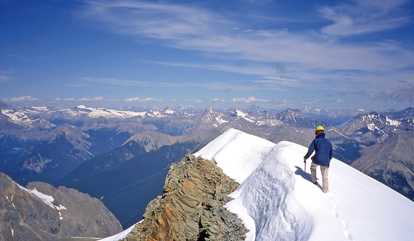 Reaching the top of Mount Vaux on a perfect August day Mount Hector left - photo 11