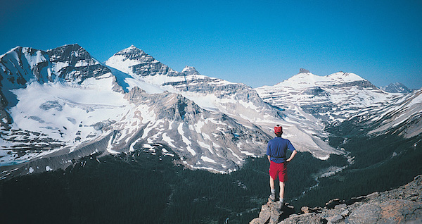 A morning view of LR The Vice President The President and Mount Kerr from - photo 13