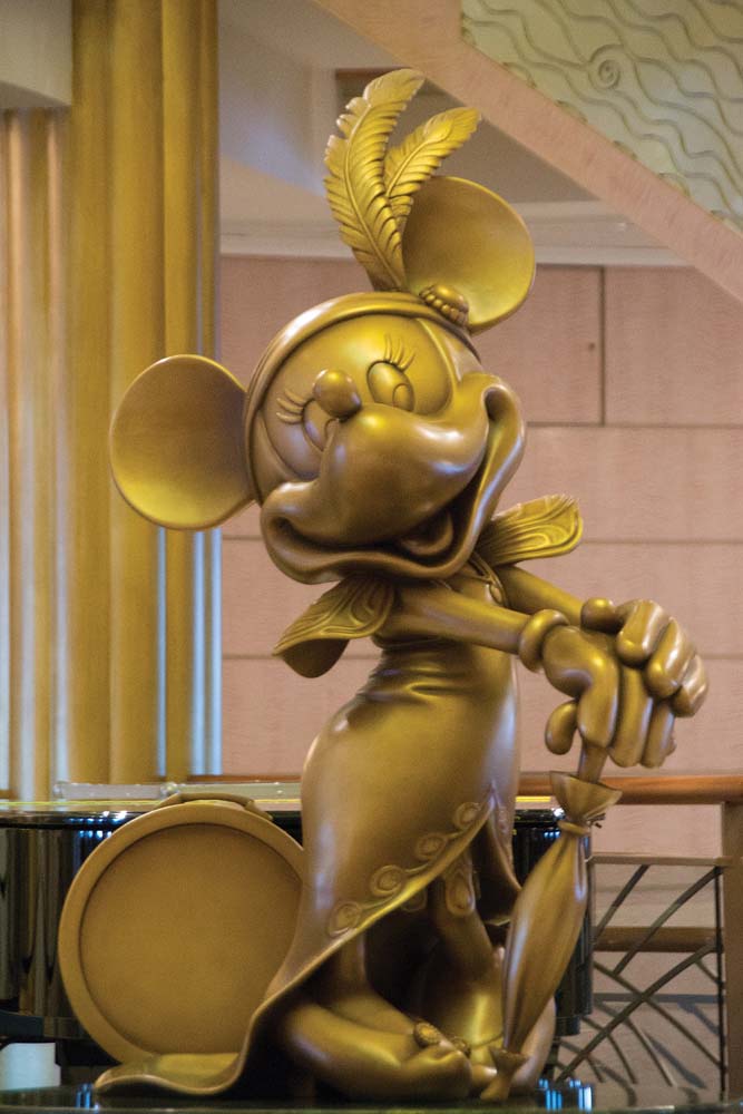 Minnie is right at home in the Art Nouveau atrium of the Fantasy Photo - photo 5