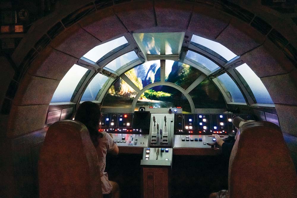 Kids on the Dream can experience piloting Star Wars Millennium Falcon at the - photo 17