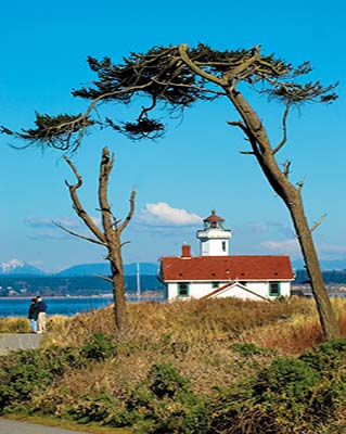 Point Wilson Light in Port Townsend elk in Olympic National Park From - photo 9