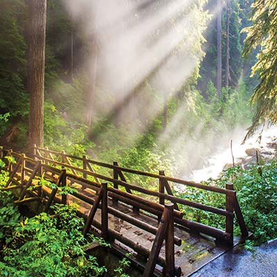 steam rising near Sol Duc Hot Springs Cape Flattery This is a place where - photo 12