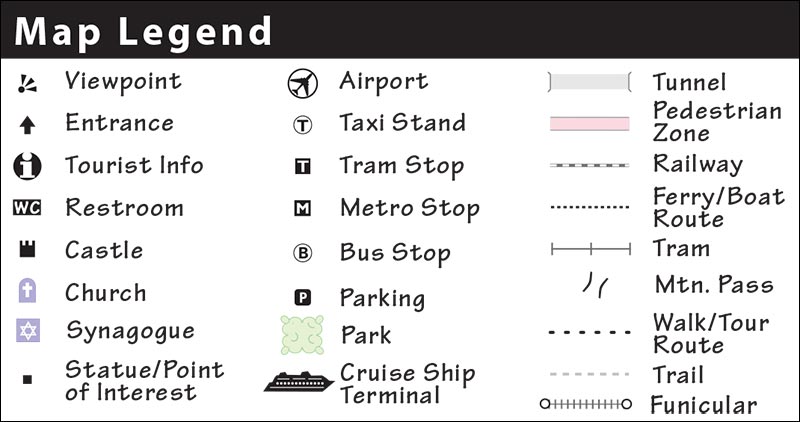 Use this legend to help you navigate the maps in this book Rick Steves - photo 23