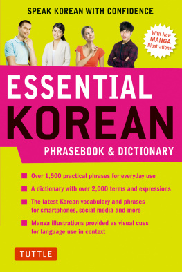 Soyeung Koh Essential Korean Phrasebook & Dictionary