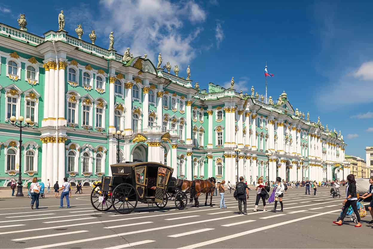 Palace Square St Petersburg Behind the Winter Palace is a key landmark in St - photo 8