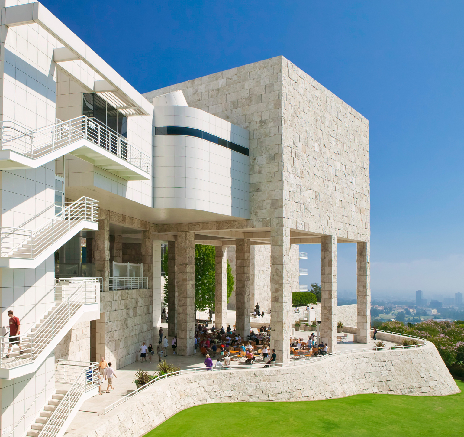 THE GETTY CENTER Highlights This futuristic shrine to Basquiat Hirst Johns - photo 10